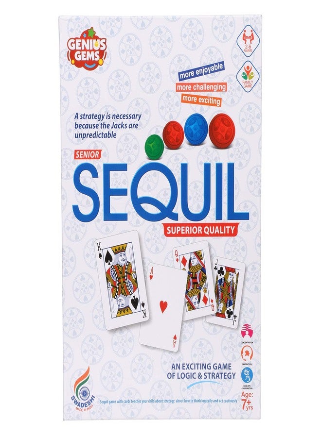 KITIKITTZ Family Exciting Card Board Strategy Sequil Game Toy… - Image 1